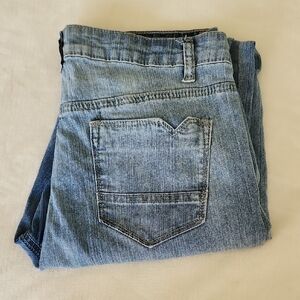 Classic Blue Denim "Memory" Jeans